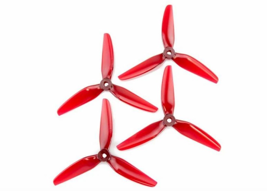 Multirotors * | Hq Durable Pc Prop 5.1X3.1X3V1S: Light Red (2Cw+2Ccw)