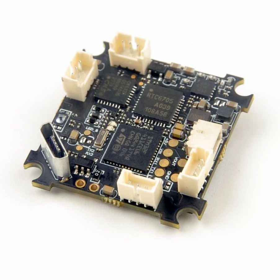 Multirotors * | Happymodel Elrs F4 2G4 Aio Flight Controller For Mobula6 / Crux3 1S