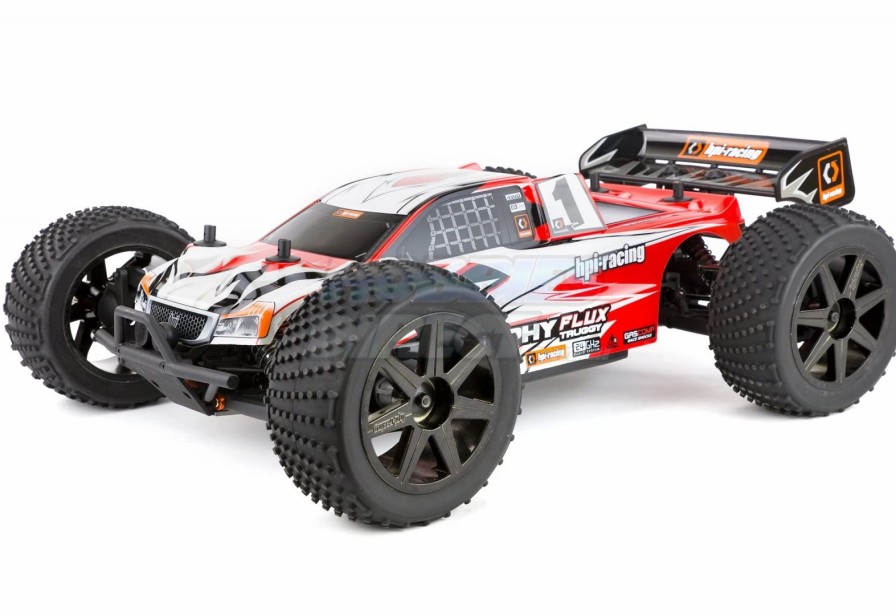 Cars, Trucks, Boats * | Hpi Racing Trophy Flux Truggy Rtr, 1/8 Scale, Off-Road 4Wd Rtr