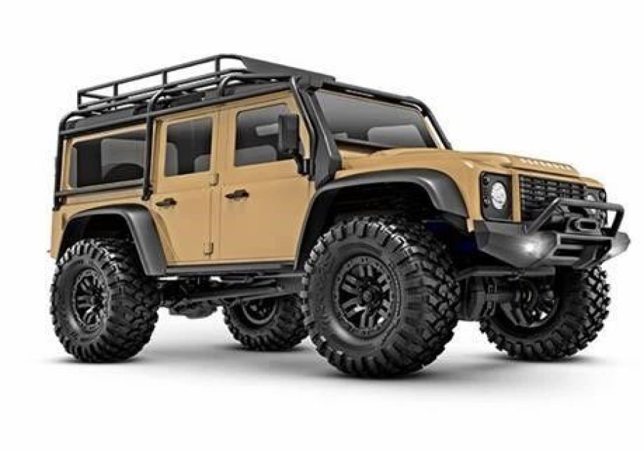 Cars, Trucks, Boats * | Traxxas Trx-4M Land Rover Defender 1/18 Rtr Trail Truck, Tan