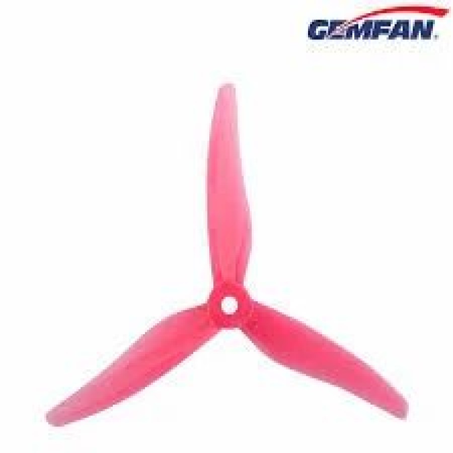 Multirotors * | Gemfan Mck Hurricane 51466 Durable 3 Blade Propeller Pink