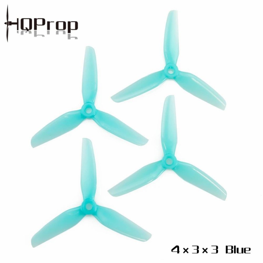 Multirotors * | Hq Durable Pc Prop 4X3X3: Blue (2Cw+2Ccw)