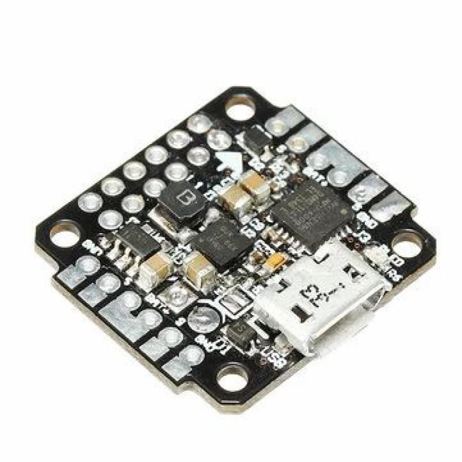 Multirotors * | Elf Betaflight 3.2.0 Micro F3 Flight Controller 16X16Mm 1.7G Built-In Pdb 5V Bec Current Sensor 1-2S