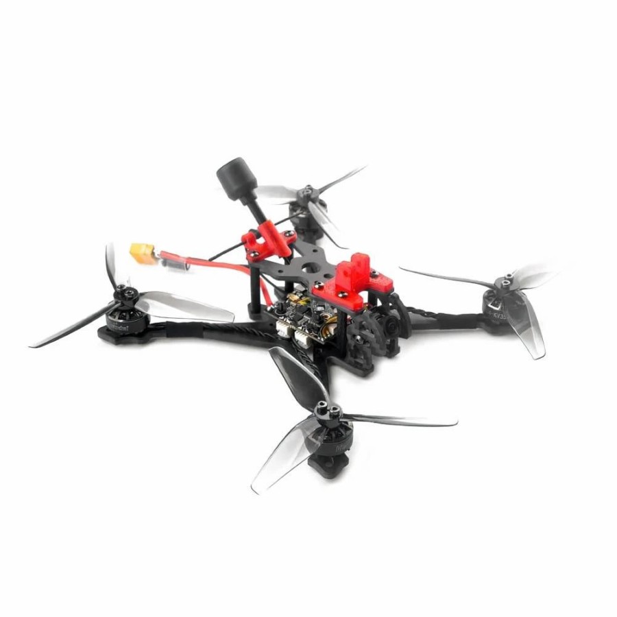 Multirotors * | Happymodel Crux35 4S Analog Freestyle Racing Drone W/ Caddx Ant Camera Bnf Frsky