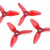 Multirotors * | Hq Durable Pc Prop 3X4X3V1S: Light Red (2Cw+2Ccw)