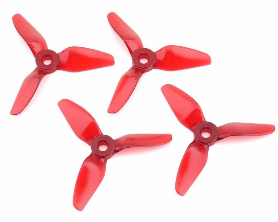 Multirotors * | Hq Durable Pc Prop 3X4X3V1S: Light Red (2Cw+2Ccw)