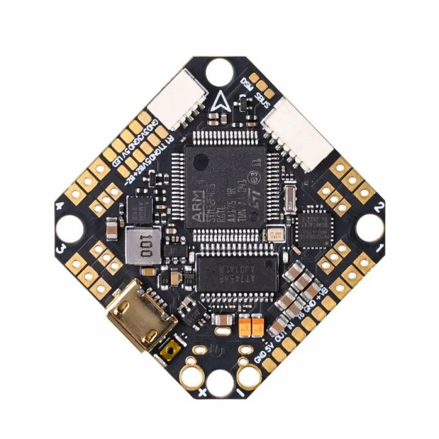 Multirotors * | Betafpv Toothpick F405 2-4S Aio Brushless Flight Controller 20A (Blheli_32) V4