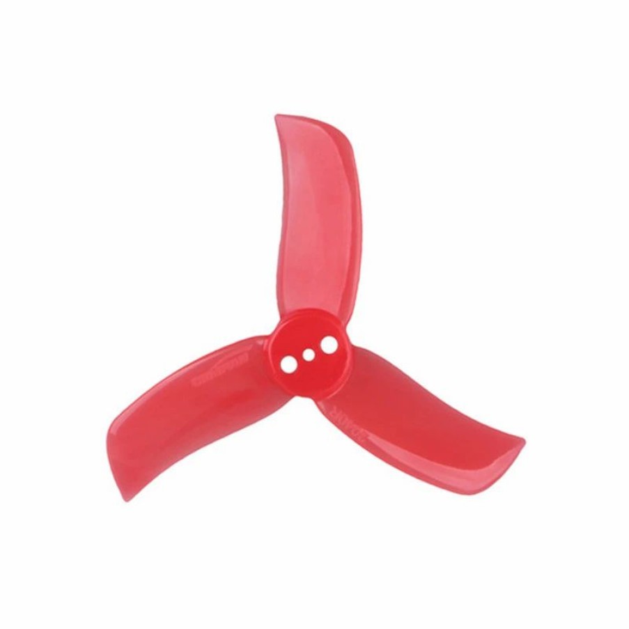 Multirotors * | Gemfan 2040 Hulkie T-Type Pc 3-Blade Propeller 4 Pairs Red