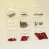 Multirotors * | Emax Full Screws And Aluminum Posts (Red) For Nighthawk 250 Quadcopter Frame