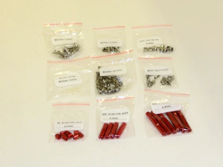 Multirotors * | Emax Full Screws And Aluminum Posts (Red) For Nighthawk 250 Quadcopter Frame