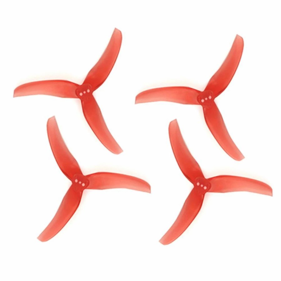 Multirotors * | Emax Avan 3.5 2.8 3 (2Cw+2Ccw) Propeller Red