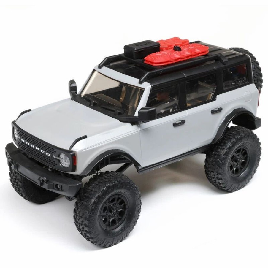 Cars, Trucks, Boats * | Axial 1/24 Scx24 2021 Ford Bronco 4Wd Truck Brushed Rtr, Grey