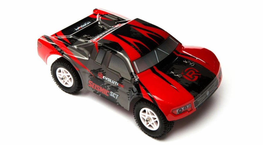 Cars, Trucks, Boats * | Revolution 1/18 Seismic 4Wd Short Course Truck Rtr Red/Black