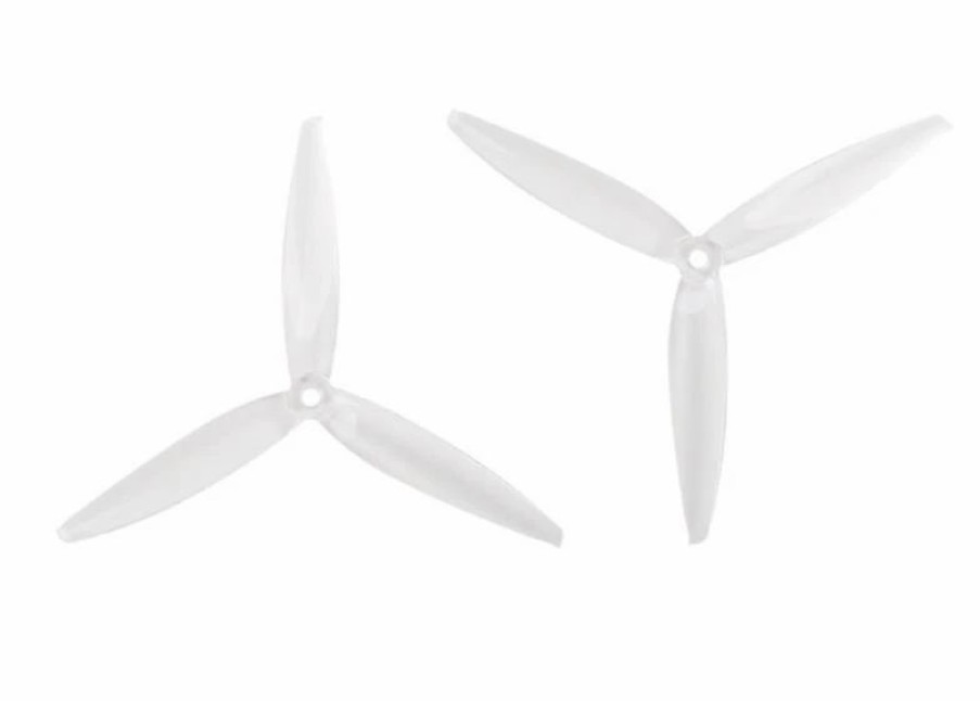 Multirotors * | Gemfan Flash 7040 Durable 3 Blade Propeller Clear