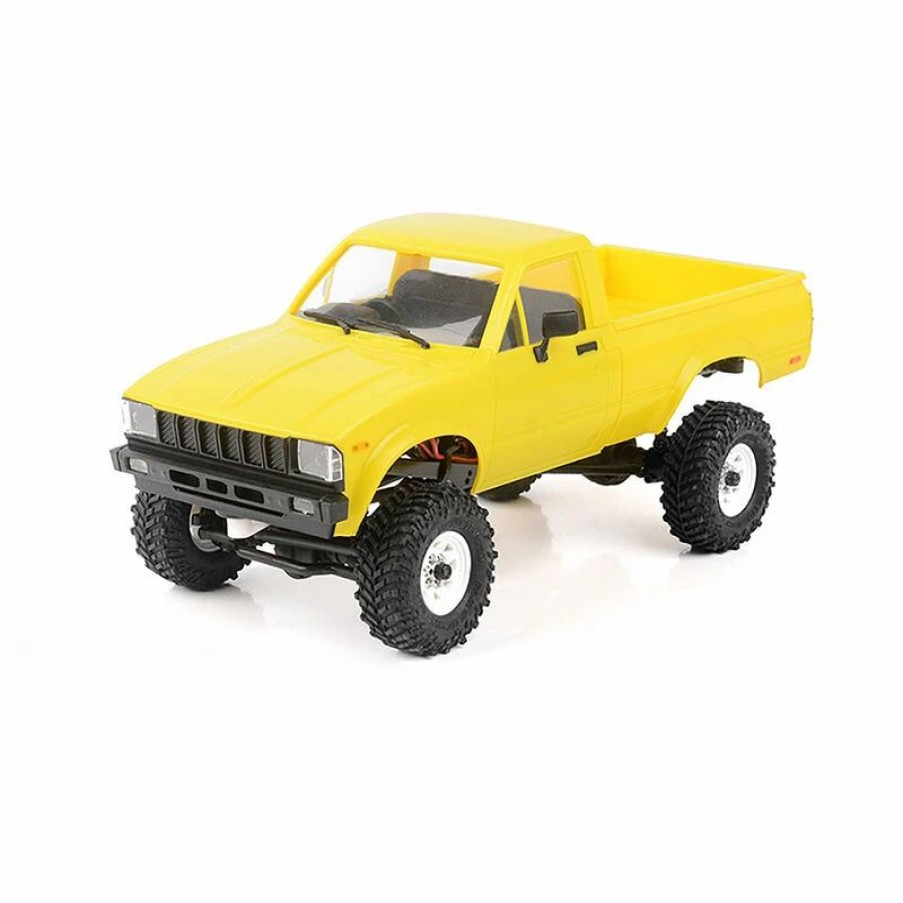 Cars, Trucks, Boats * | Rc4Wd 1/24 Trail Finder 2 Rtr With Mojave Ii Hard Body, Yellow