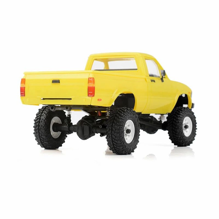 Cars, Trucks, Boats * | Rc4Wd 1/24 Trail Finder 2 Rtr With Mojave Ii Hard Body, Yellow