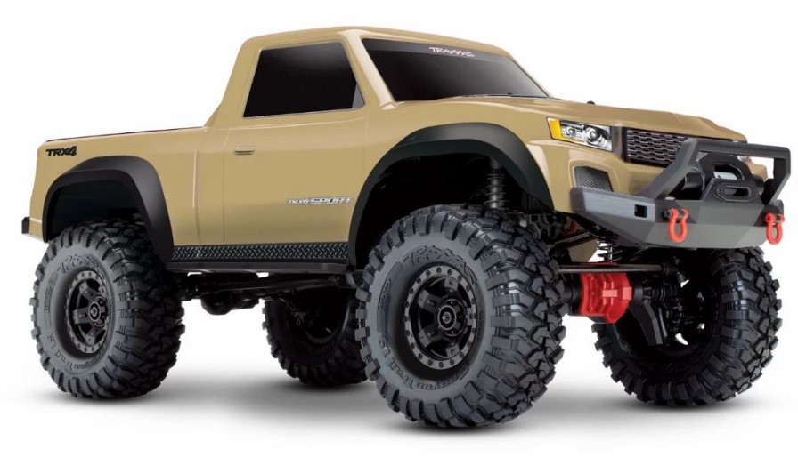 Cars, Trucks, Boats * | Traxxas Trx-4 Sport 1/10 Scale 4X4 Trail Truck Rtr Tan