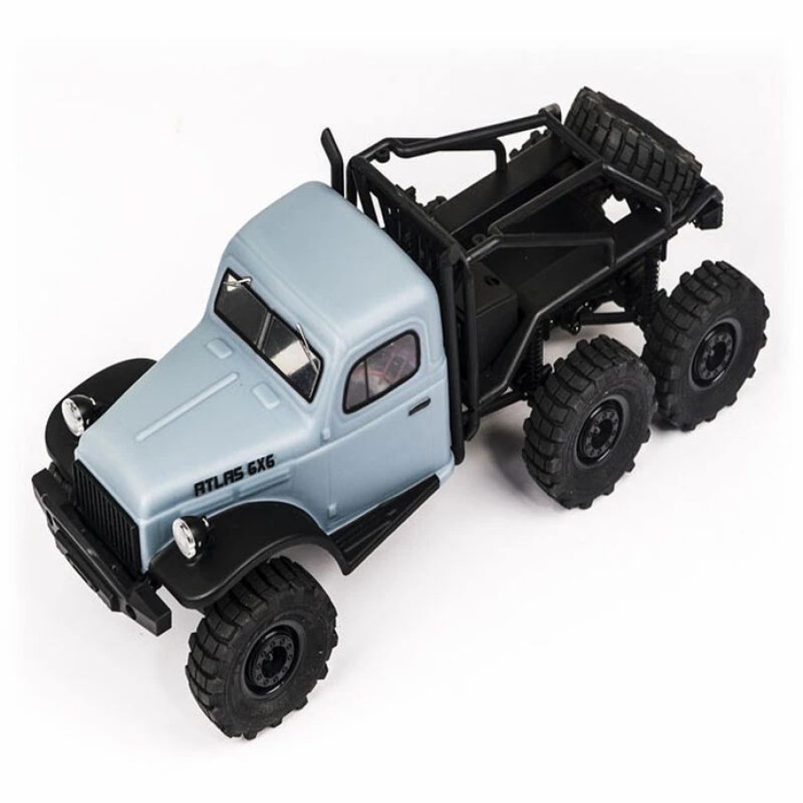 Cars, Trucks, Boats * | Fms 1/18 Atlas 6 6 Rtr Crawler, Blue