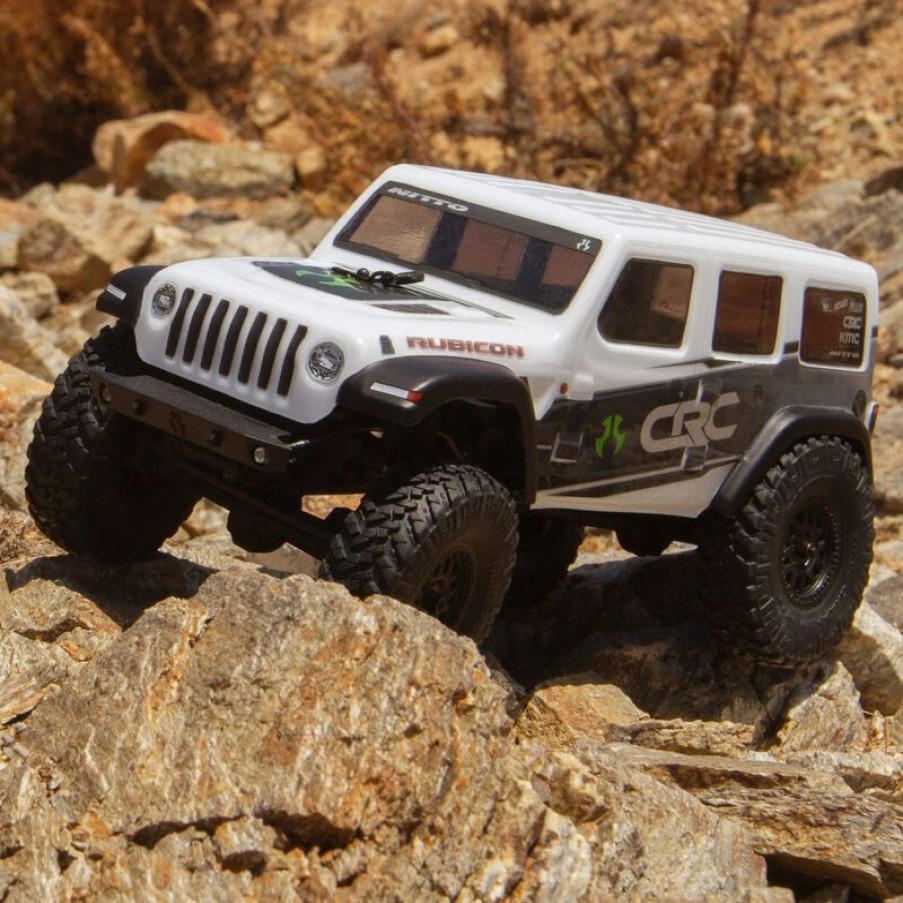 Cars, Trucks, Boats * | Axial Racing Scx24 2019 Jeep Wrangler Jlu Crc 1/24 4Wd Rtr Wht