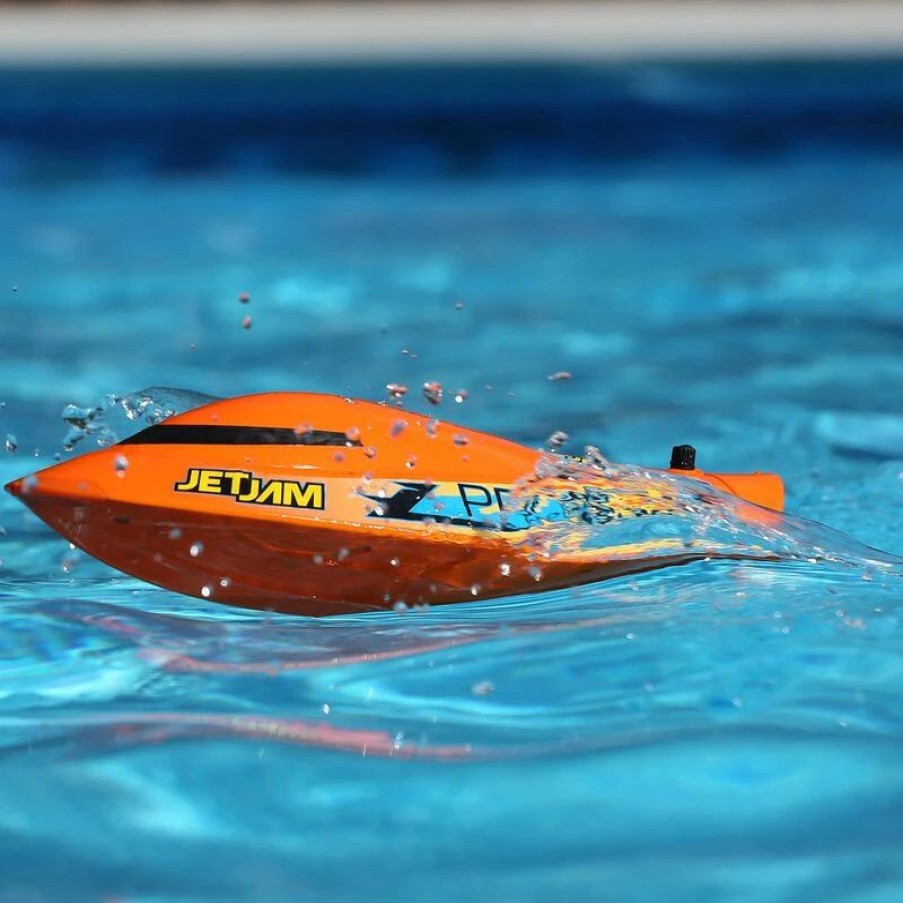 Cars, Trucks, Boats * | Pro Boat Jet Jam V2 12 Self-Righting Pool Racer Brushed Rtr, Orange