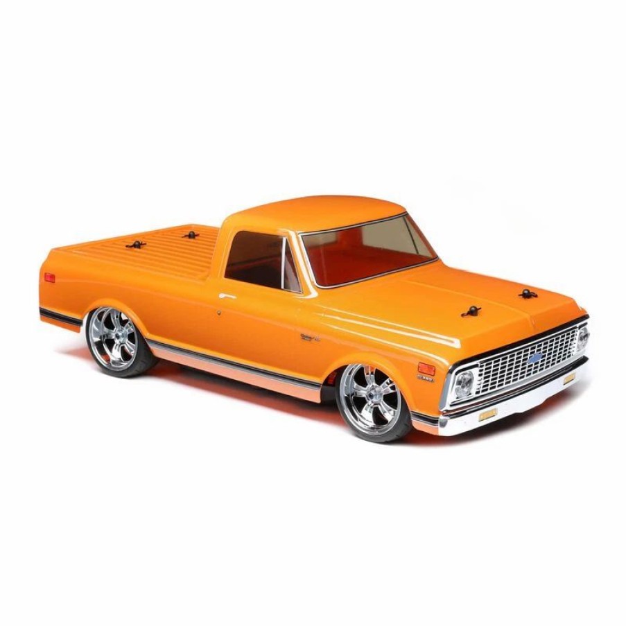 Cars, Trucks, Boats * | Losi 1/10 1972 Chevy C10 Pickup Truck V100 Awd Rtr, Orange $50 Off Father'S Day Sale! Valid: Jun2-Jun18