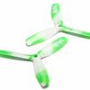 Multirotors * | Dys 5050 3-Blade Multicolor Props (Cw/Ccw) 1 Pair (White Green)