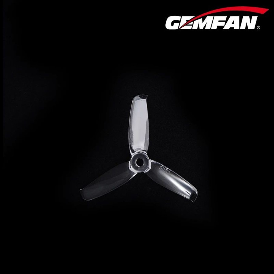 Multirotors * | Gemfan Flash 3052 Durable 3 Blade Propeller Clear