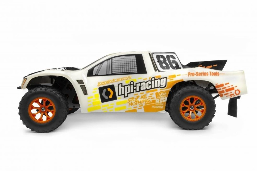 Cars, Trucks, Boats * | Hpi Racing Jumpshot Flux Short Course 1/10 2Wd White / Orange, Rtr