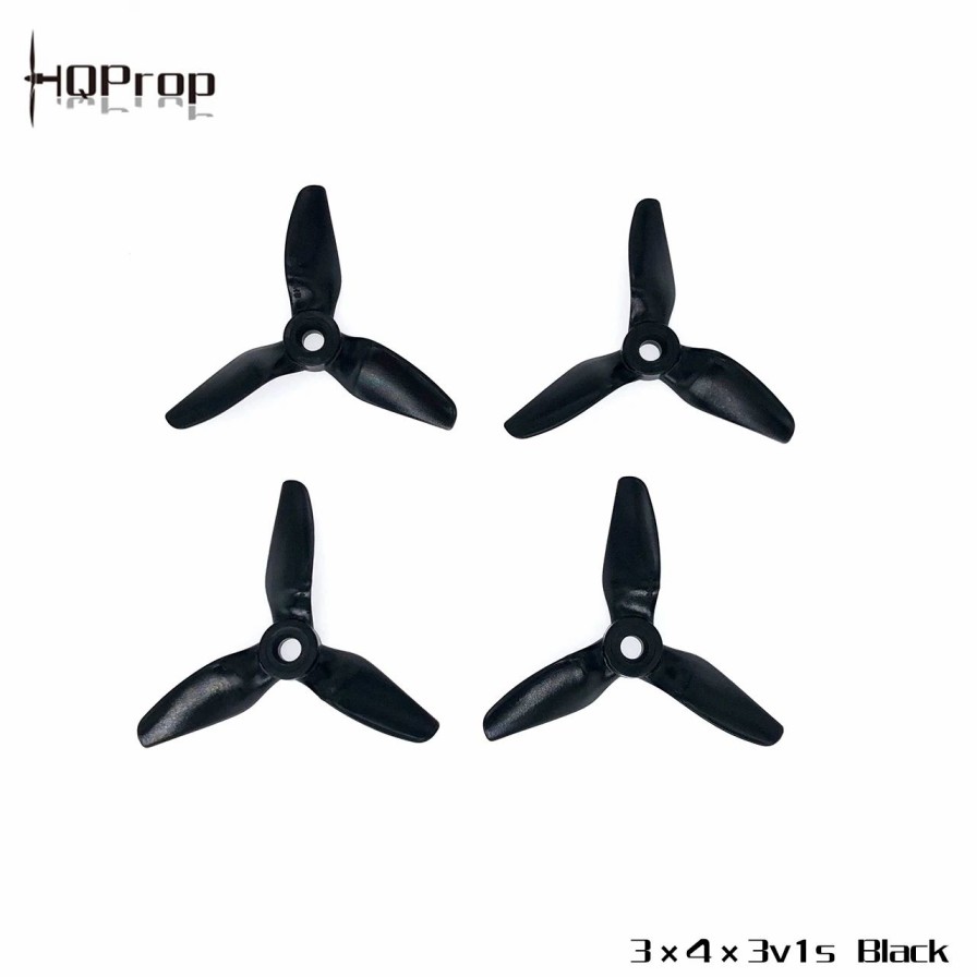 Multirotors * | Hq Durable Pc Prop 3X4X3V1S: Black (2Cw+2Ccw)