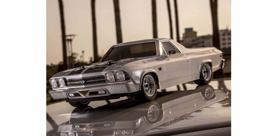 Cars, Trucks, Boats * | Kyosho 34419T2 Electric Powered 4Wd Fazer Mk2 Fz02L Series Readyset 1969 Chevy El Camino Ss 396 Cortez Silver