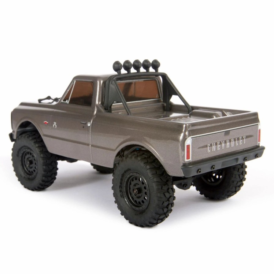 Cars, Trucks, Boats * | Axial Racing 1/24 Scx24 1967 Chevrolet C10 4Wd Truck Brushed Rtr, Silver