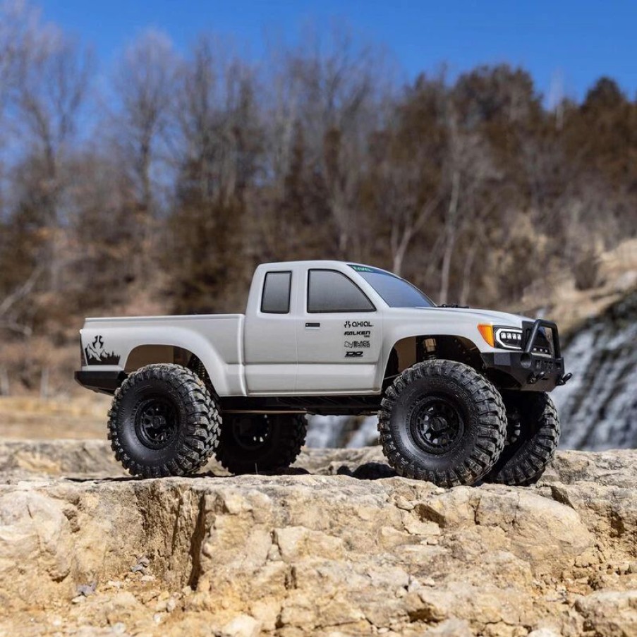 Cars, Trucks, Boats * | Axial Racing 1/10 Scx10 Iii Base Camp 4Wd Rock Crawler Brushed Rtr, Grey