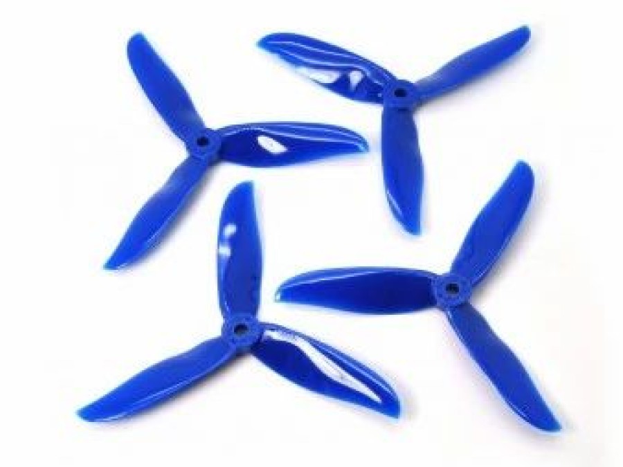 Multirotors * | Dal T5050C Cyclone Tri-Blade Blue