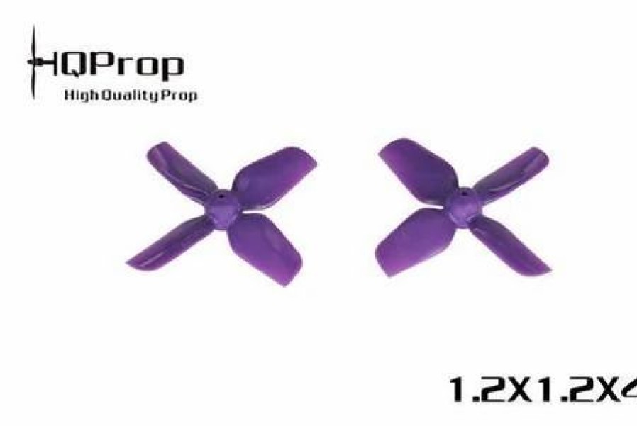 Multirotors * | Hq Micro Whoop 1.2 1.2 4 0.8Mm Shaft (31Mm) Purple