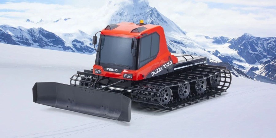 Cars, Trucks, Boats * | Kyosho 34902 1:12 Scale Ep Belt Vehicle Readyset Blizzard 2.0