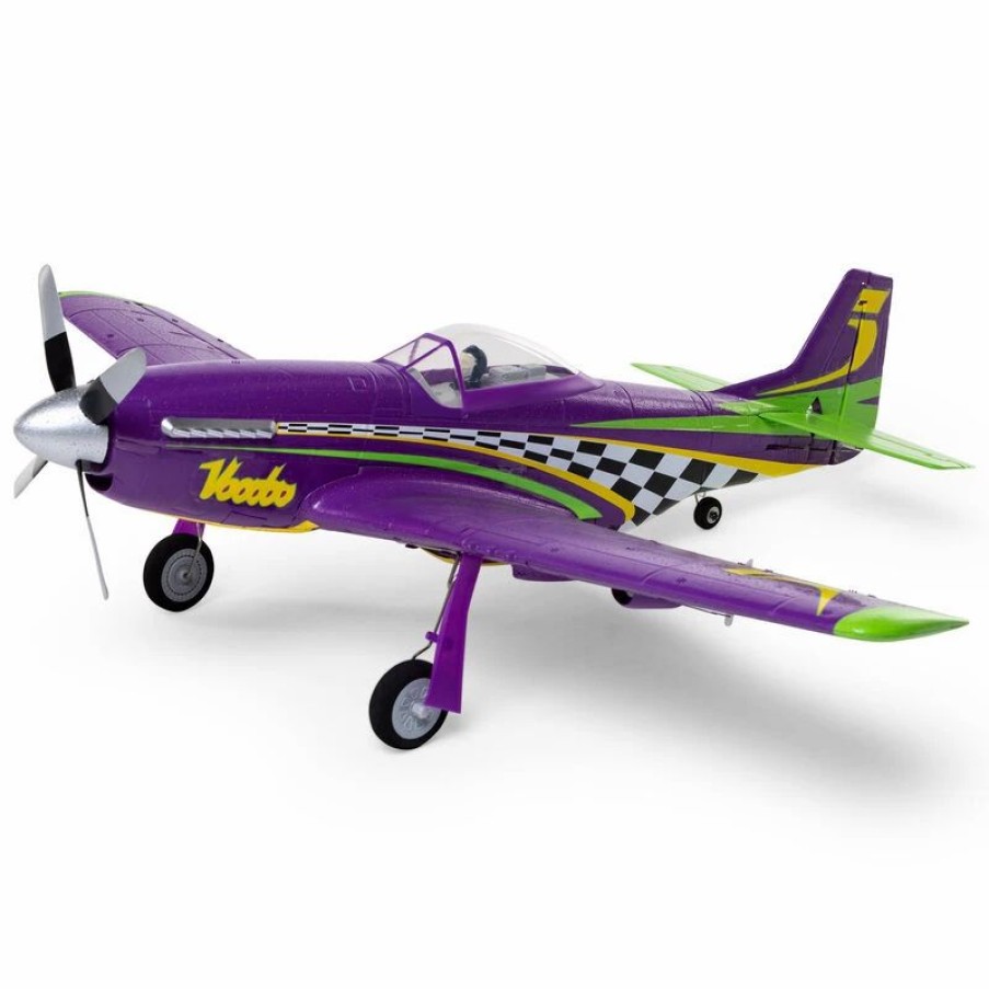 Airplanes * | E-Flite Umx P-51D Voodoo Bnf Basic With As3X And Safe Select