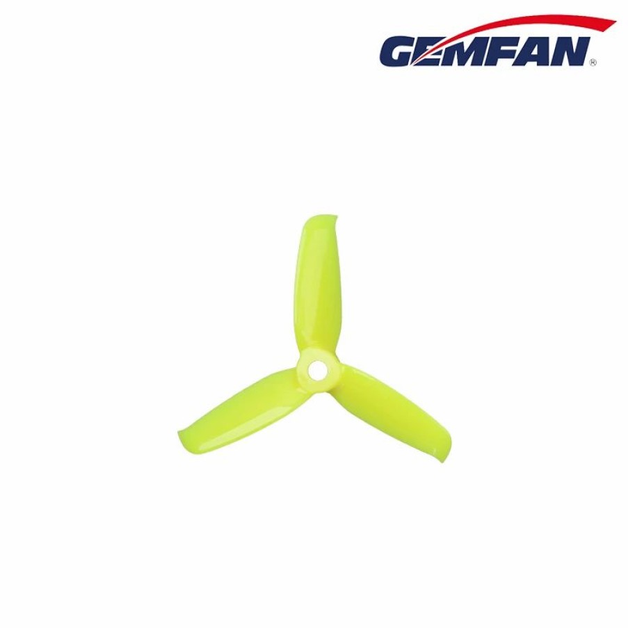 Multirotors * | Gemfan Flash 3052 Durable 3 Blade Propeller Yellow