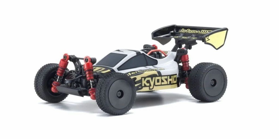 Cars, Trucks, Boats * | Kyosho 32093Wbk Mini-Z Buggy Readyset Inferno Mp9 White/Black