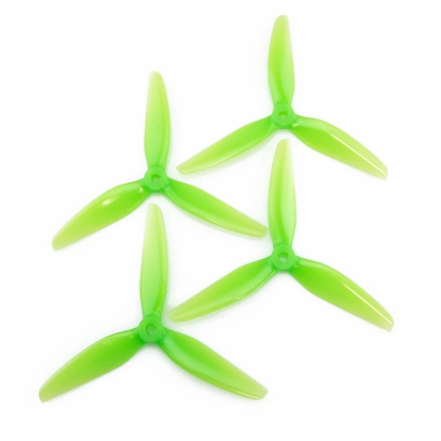 Multirotors * | Hq Durable Pc Prop 5.5X3.5X3: Light Green (2Cw+2Ccw)