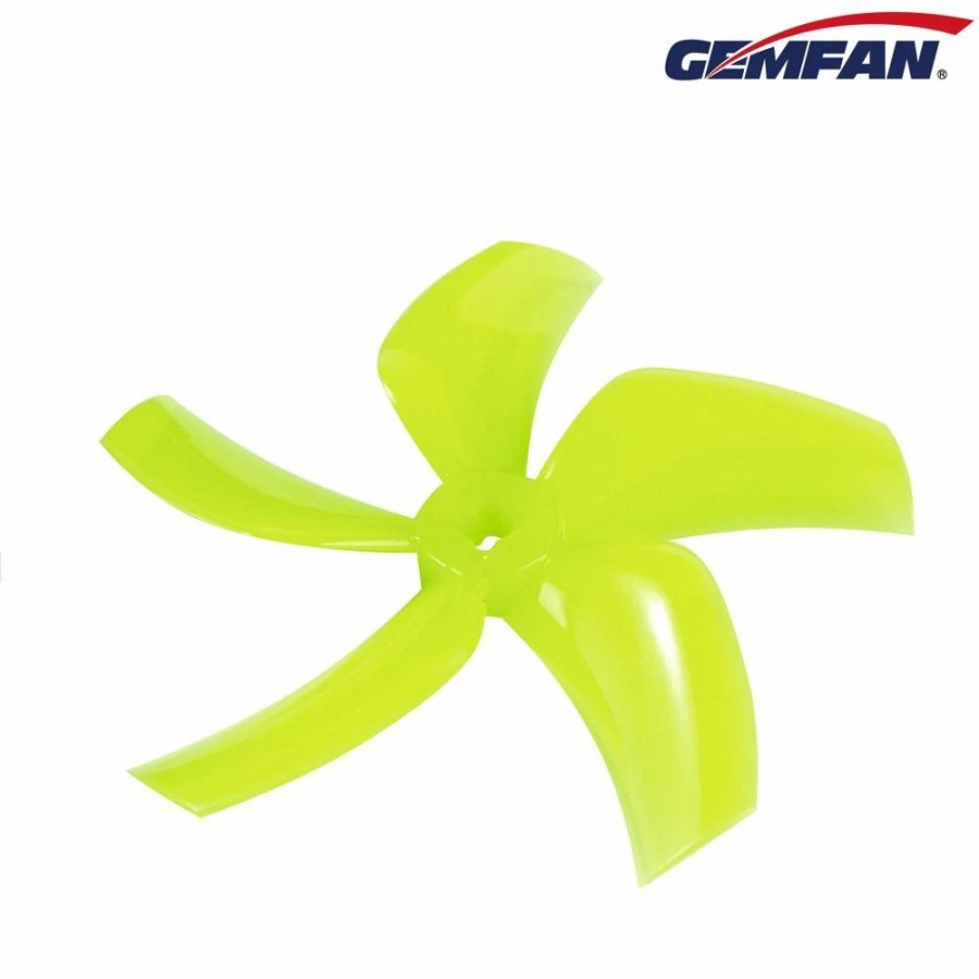 Multirotors * | Gemfan D76 Ducted 5-Blade 76Mm Cinewhoop Prop Yellow