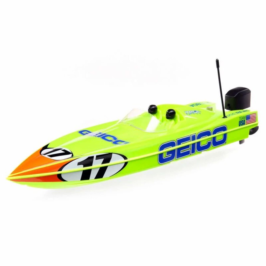 Cars, Trucks, Boats * | Pro Boat Miss Geico 17 Power Boat Racer Self-Righting Deep-V Rtr $50 Off Father'S Day Sale! Valid: Jun2-Jun18