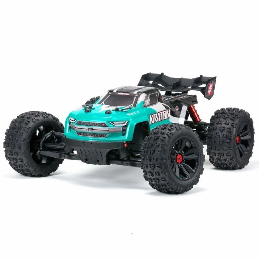 Cars, Trucks, Boats * | Arrma 1/10 Kraton 4X4 4S V2 Blx Speed Monster Truck Rtr, Teal