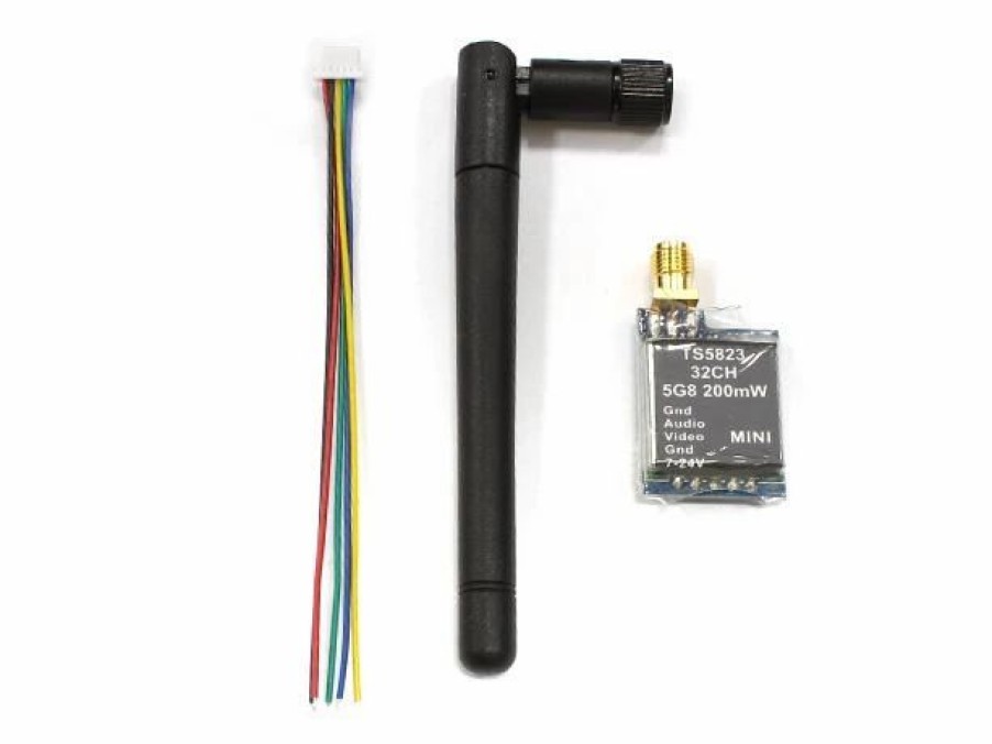 Multirotors * | Skyzone Ts5823 Super Mini 5.8Ghz 32Ch 200Mw Wireless Av Transmitter For Fpv