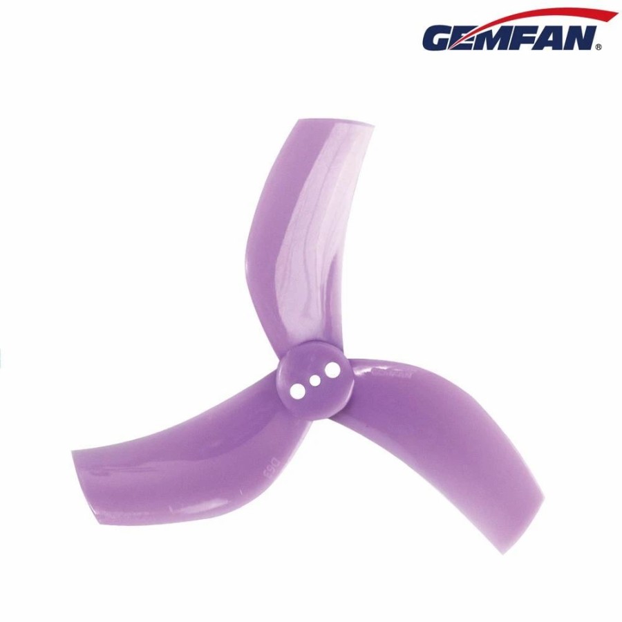 Multirotors * | Gemfan D63 Ducted 3-Blade 63Mm Cinewhoop Prop Purple