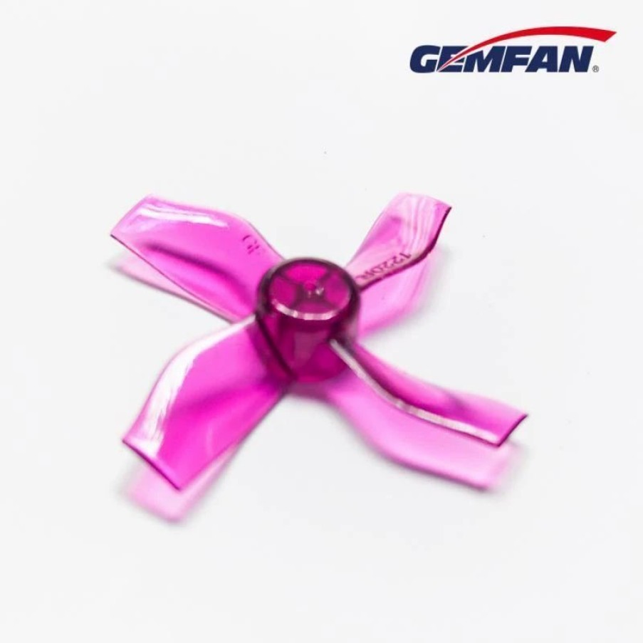 Multirotors * | Gemfan 1220-4 Purple 31Mm Whoop Props (1Mm Hub)