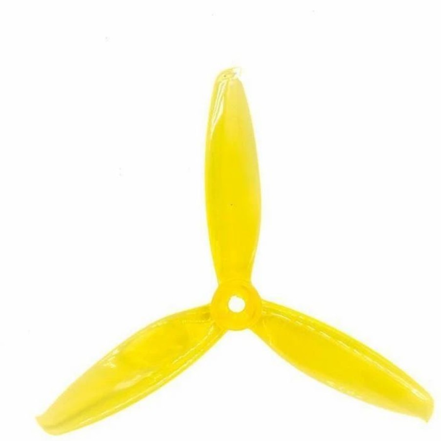 Multirotors * | Gemfan Windancer 5043 Durable 3 Blade Propeller Yellow