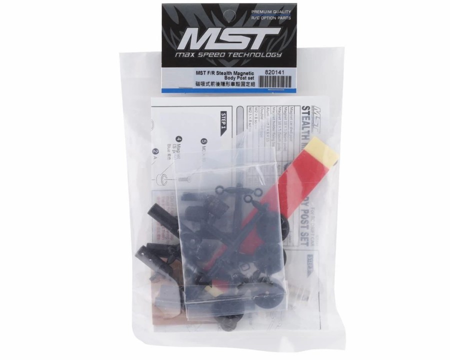 Cars, Trucks, Boats * | Mst Front/Rear Stealth Magnetic Body Mount Set