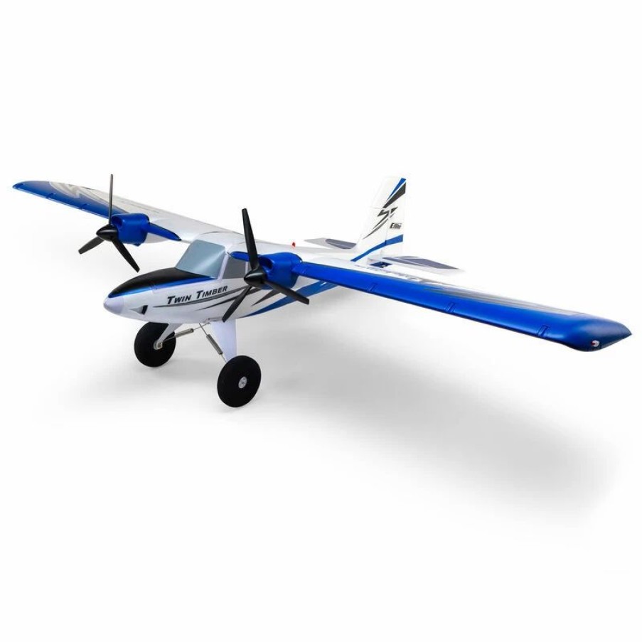 Airplanes * | E-Flite Twin Timber 1.6M Bnf Basic With As3X And Safe Select