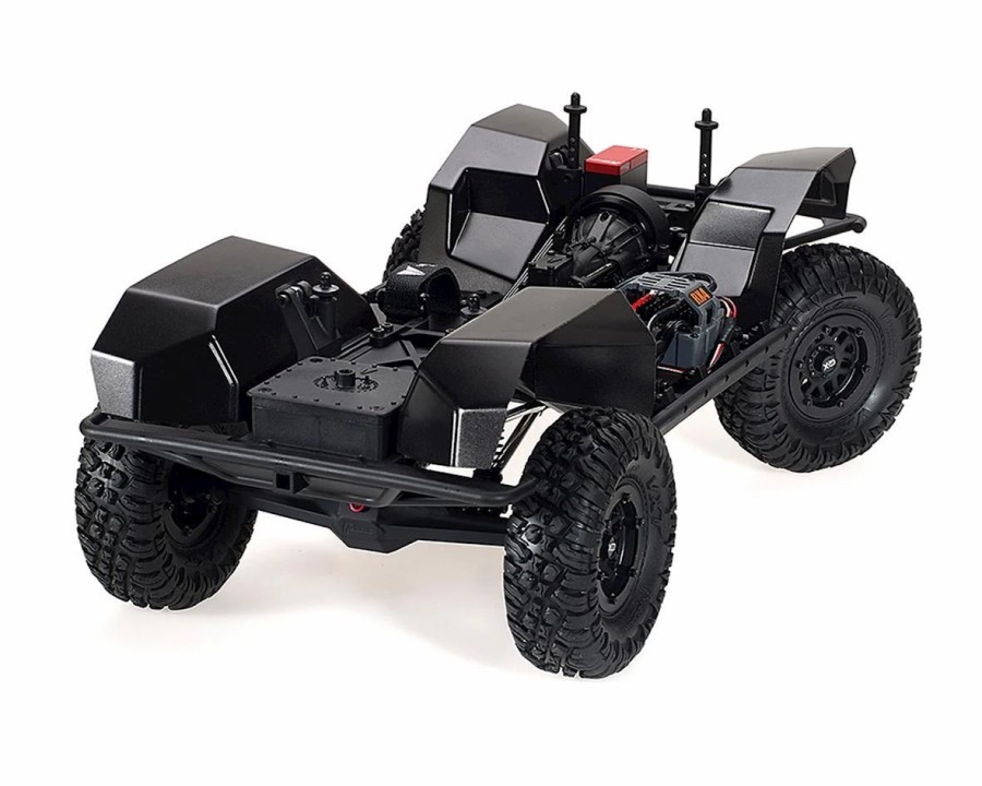 Cars, Trucks, Boats * | Vanquish Products Vs4-10 Pro Rock Crawler Kit W/Origin Half Cab Body (Black)