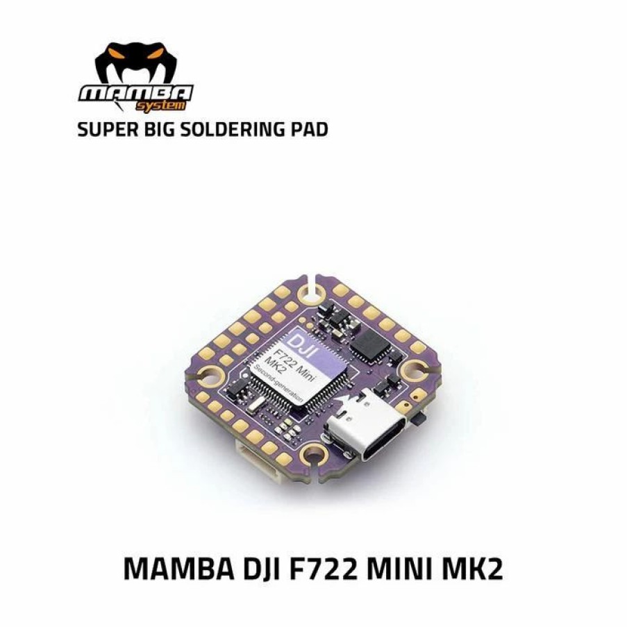 Multirotors * | Diatone Mamba Dji F722 Mini Mk2 Flight Controller 20*20Mm/M2